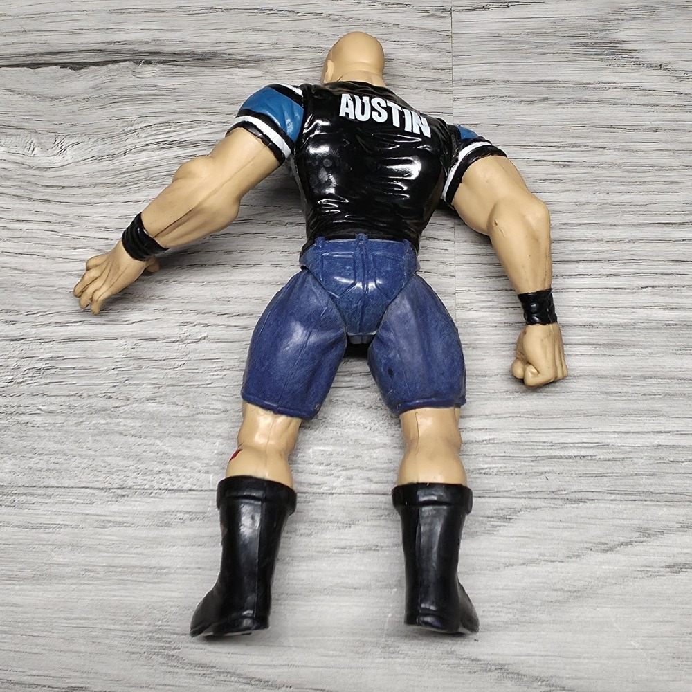 Vintage 1998 WWF Stone Cold Steve Austin‎ - Jakks Pacific 6" Wrestling Action... - Picture 7 of 10